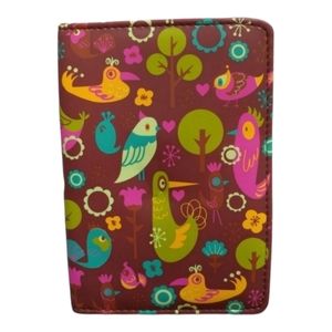 Fluff Cute Bird Passport Wallet